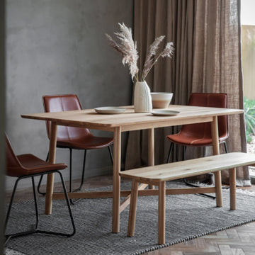 Gallery Kingham Oak 6 Seater Dining Table